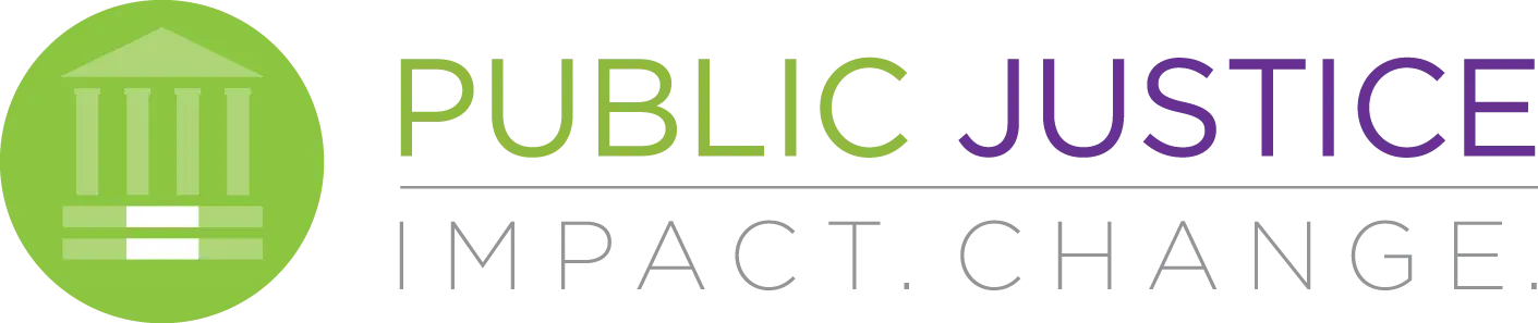 Public Justice logo