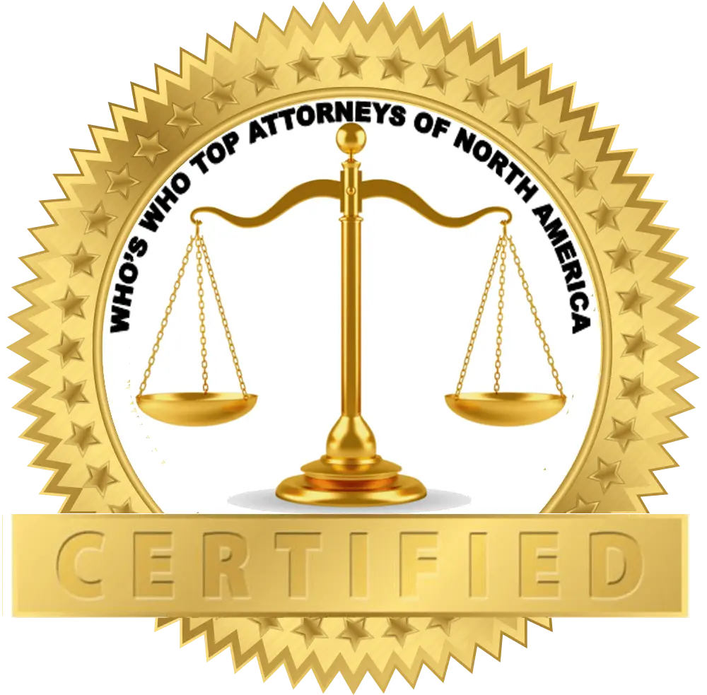Who's Who Top Attorneys Badge