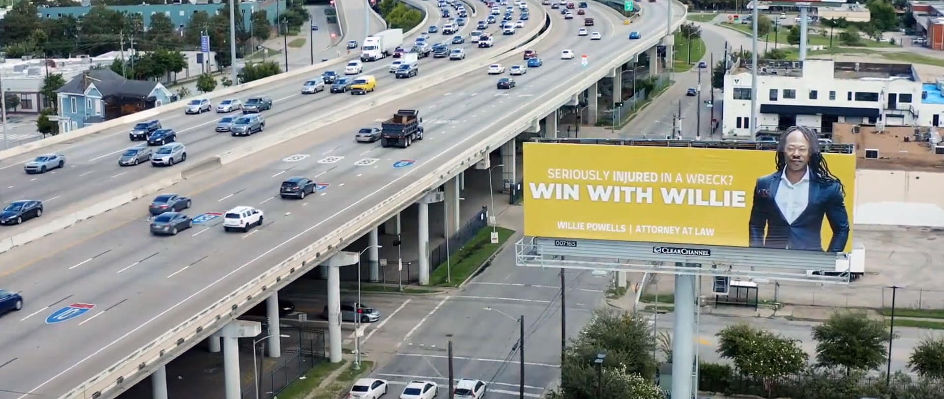 Our Billboards in Houston Win With Willie