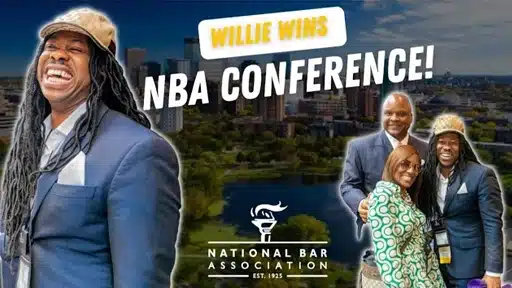 Willie at Nba Conferene